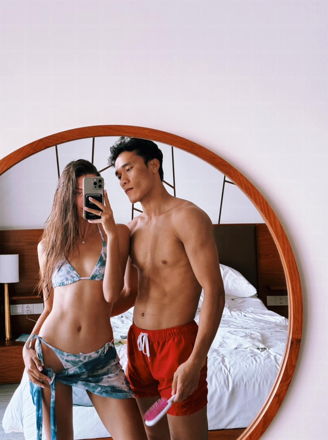 Loạt gái xinh bật chế độ cháy hết cỡ với bikini trước kỳ nghỉ lễ: Bạn gái tin đồn Vũ Văn Thanh chiếm spotlight với vòng eo 57cm! - Ảnh 3.