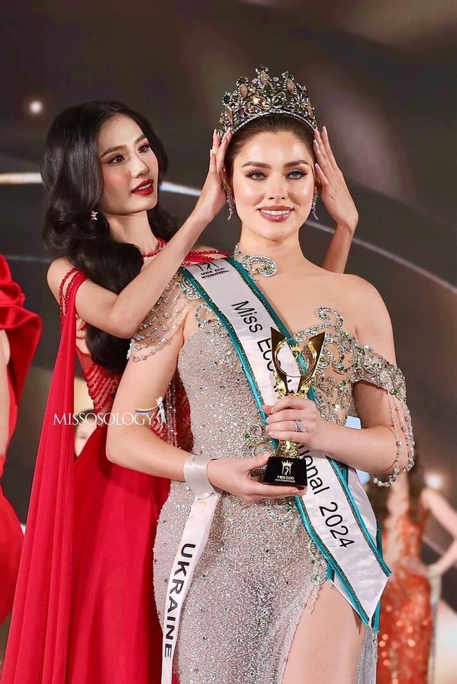 Người đẹp Ukraine đăng quang Hoa hậu Môi trường, đại diện Việt Nam trượt top 21 - Ảnh 2.