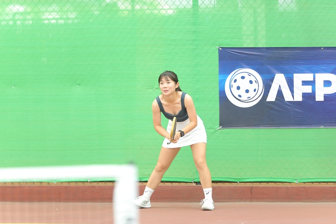 Chùm ảnh đẹp: Dàn trai xinh gái đẹp thi đấu bùng nổ trong ngày khai mạc Giải Pickleball châu Á tại Việt Nam - Ảnh 5.