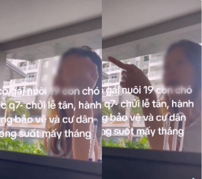 Vụ bị đuổi khỏi chung cư vì nuôi 19 con chó: Xuất hiện thêm các clip gây phẫn nộ của cô gái và chồng - Ảnh 1.