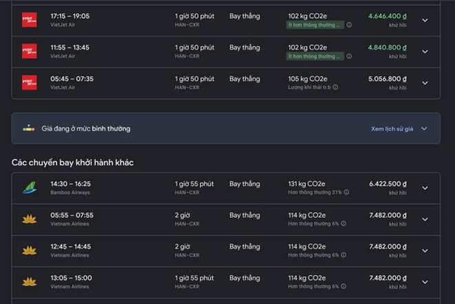 “Đứng hình” với giá vé máy bay dịp 30/4 - 1/5: Các chặng hot giá lên gần chục triệu, du lịch nội địa khó hơn cả xuất ngoại? - Ảnh 5.