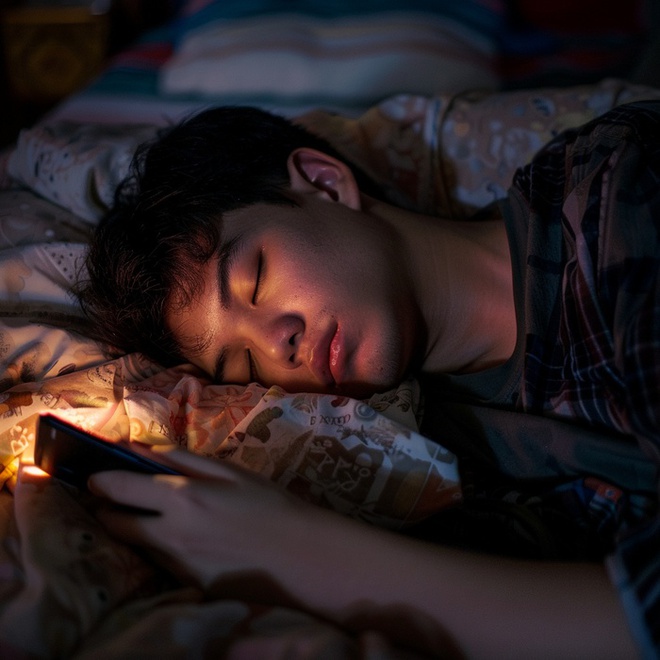 Sau cả ng&agrave;y l&agrave;m việc mệt mỏi, tại sao bạn vẫn cố gắng thức đ&ecirc;m lướt điện thoại? - Ảnh 1.