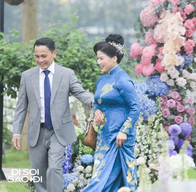 Mẹ bầu Doãn Hải My đọ sắc cùng ái nữ nhà đại gia Minh Nhựa ở đám cưới Quang Hải: Gấp đôi visual là đây - Ảnh 7.