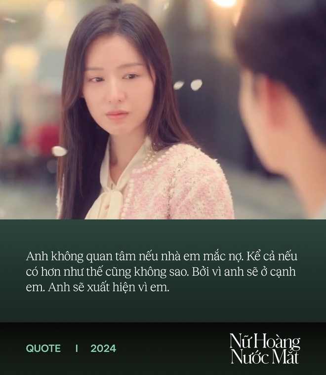 Loạt câu thoại thấm tận xương của Kim Soo Hyun và Kim Ji Won trong phim lãng mạn hot Nữ Hoàng Nước Mắt - Ảnh 2.