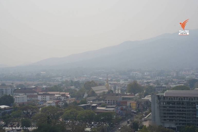 Chiang Mai: Hơn 30.000 người phải điều trị các bệnh liên quan đến bụi mịn PM2.5 - Ảnh 1.