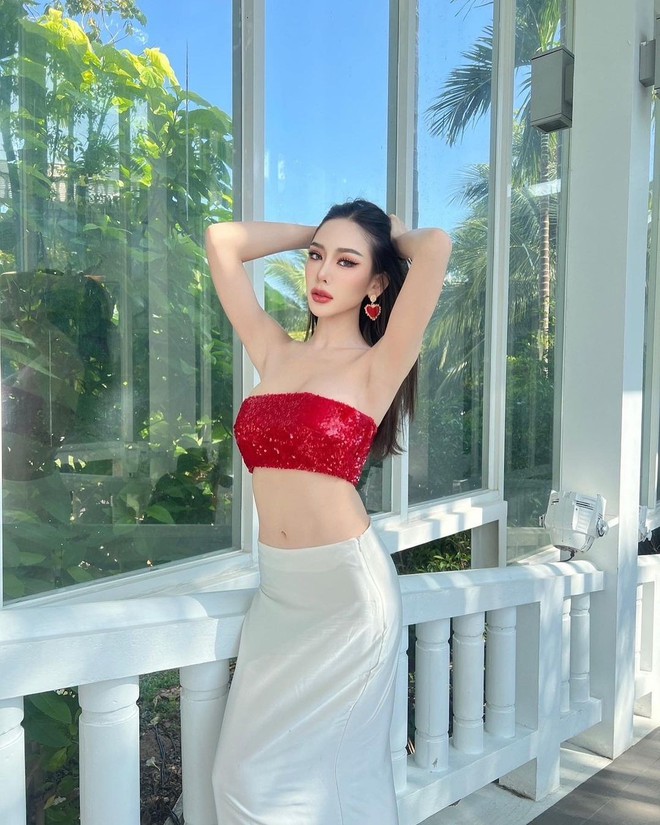 Hoa hậu Hòa bình Thái Lan 2024 gây tranh cãi vì chỉ cao 1,65 m - Ảnh 14.