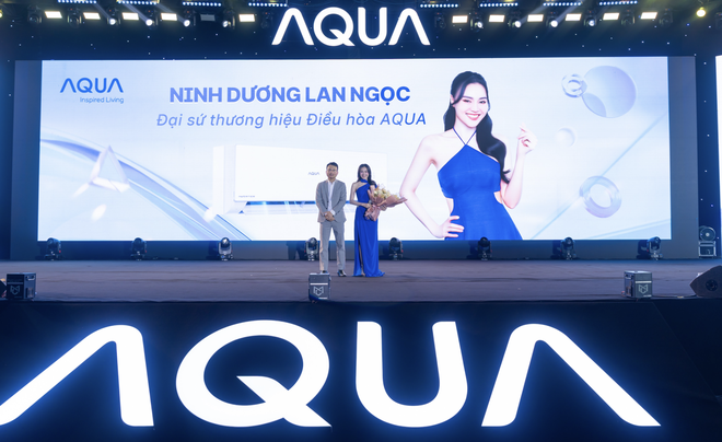 Ninh Dương Lan Ngọc chính thức bắt tay AQUA Việt Nam khuấy đảo thị trường điều hòa - Ảnh 1.