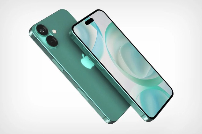 Ngắm iPhone 16 màu xanh siêu sang, thiết kế hoàn toàn mới nhưng đẹp mãn nhãn! - Ảnh 2.