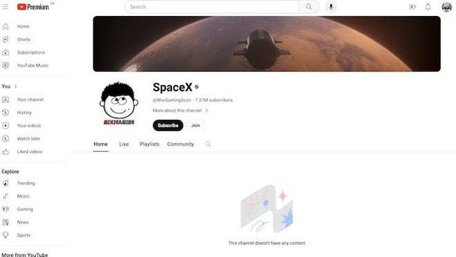 N&oacute;ng: K&ecirc;nh YouTube MixiGaming của Độ Mixi lại tiếp tục bị hack - Ảnh 3.