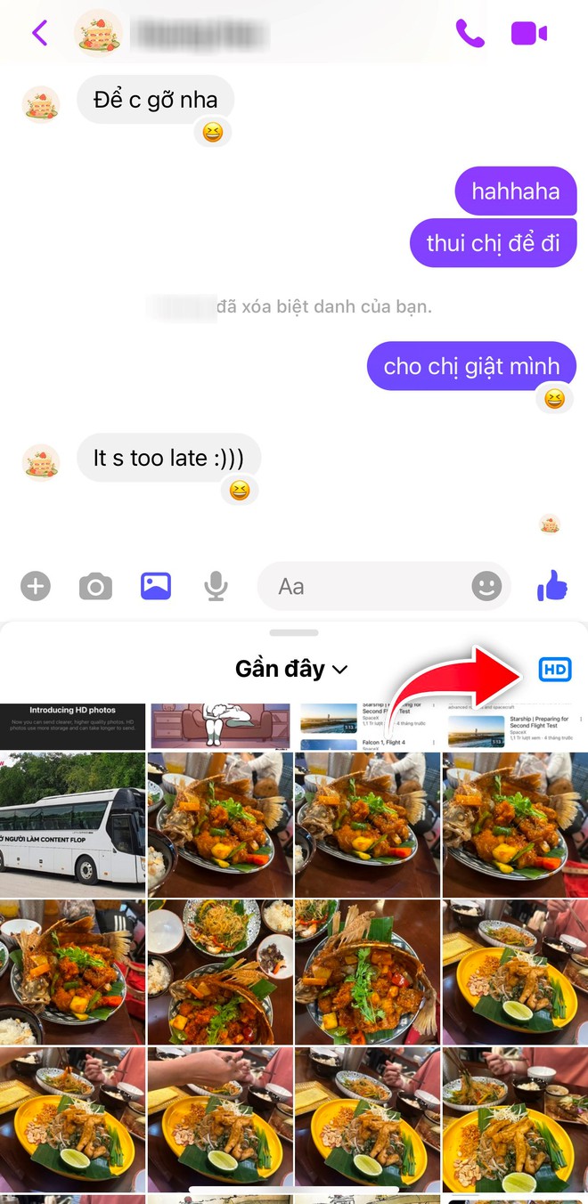 Đây rồi, Messenger chính thức cho gửi ảnh HD, không cần phải qua Zalo nữa! - Ảnh 5.