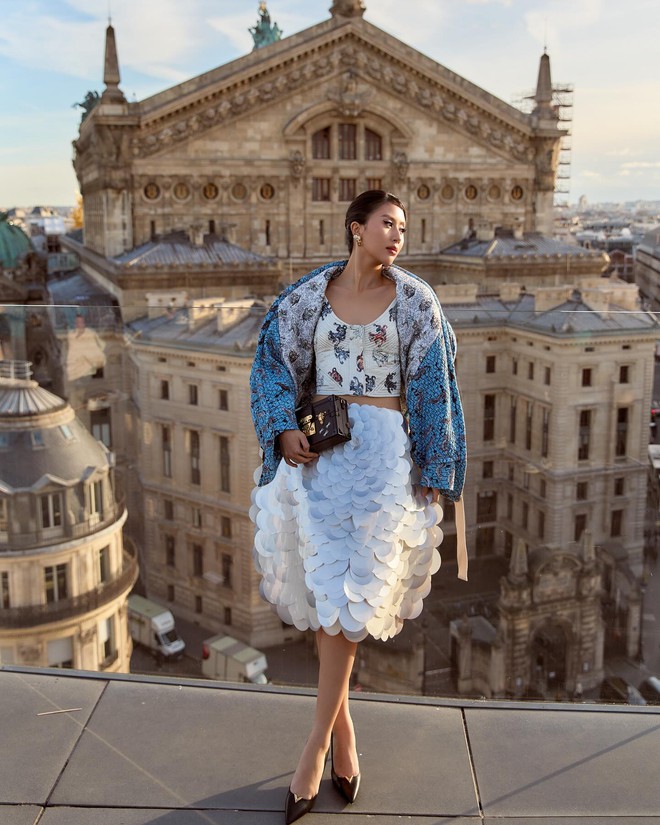 Quỳnh Anh Shyn là Influencer đạt tổng giá trị truyền thông cao nhất thế giới trong mùa Paris Fashion Week Thu/Đông 2024 - Ảnh 3.