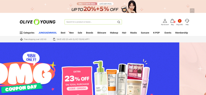 Tin vui cho t&iacute;n đồ l&agrave;m đẹp: Từ giờ đ&atilde; c&oacute; thể tự order mỹ phẩm Olive Young về thẳng Việt Nam, lại c&ograve;n freeship - Ảnh 2.