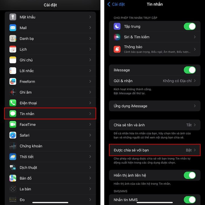 Cách chặn lưu ảnh từ iMessage vào album iPhone - Ảnh 1.