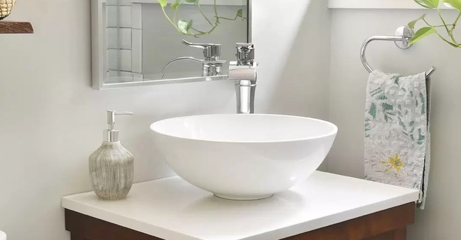 Tại sao bồn rửa nổi l&agrave; xu hướng thiết kế gi&uacute;p n&acirc;ng tầm ph&ograve;ng tắm của bạn? - Ảnh 1.