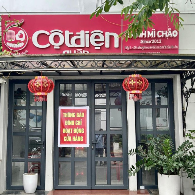 Vụ d&ograve;i b&ograve; l&uacute;c nh&uacute;c tr&ecirc;n pate: Chủ tiệm Cột điện qu&aacute;n cơ sở Th&aacute;i B&igrave;nh giải tr&igrave;nh g&igrave; với cơ quan chức năng? - Ảnh 1.
