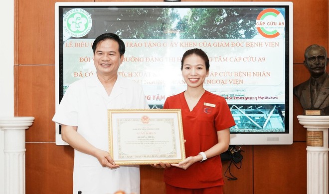 Nữ điều dưỡng Bệnh viện Bạch Mai chia sẻ chuyện giành giật sự sống cho bệnh nhân - Ảnh 2.