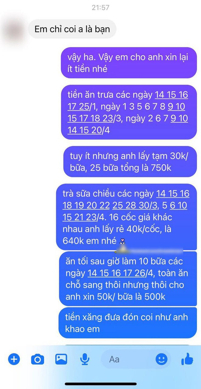 Đòi lại tiền 16 ly trà sữa vì bị từ chối tỏ tình, chàng trai làm sôi mạng Việt - Ảnh 1.