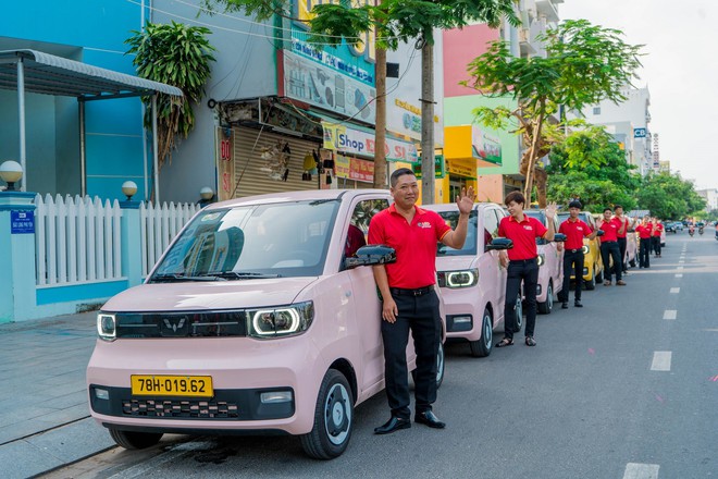 Taxi điện mini đầu tiên tại Việt Nam tung ảnh ra quân: giá cước từ 8.000 đồng/km, thuê tự lái 450.000 đồng/ngày - Ảnh 3.