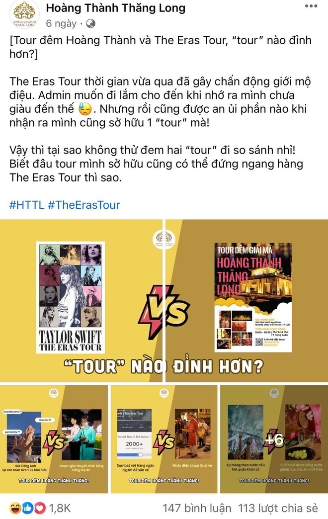 Tour đêm của di tích nổi tiếng ở Hà Nội có gì mà nhận mình “chiến thắng áp đảo” tour diễn kỷ lục Guiness - Taylor Swift?  - Ảnh 3.