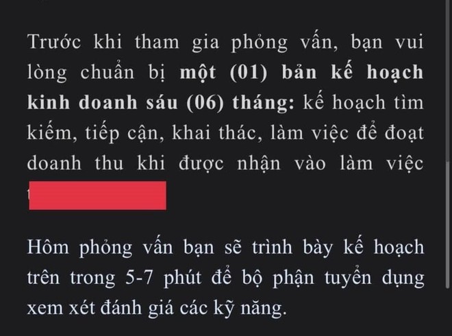 Lại tranh cãi chuyện công việc: Yêu cầu ứng viên nộp hẳn kế hoạch kinh doanh 6 tháng để test đầu vào có phải là ăn cắp chất xám? - Ảnh 1.