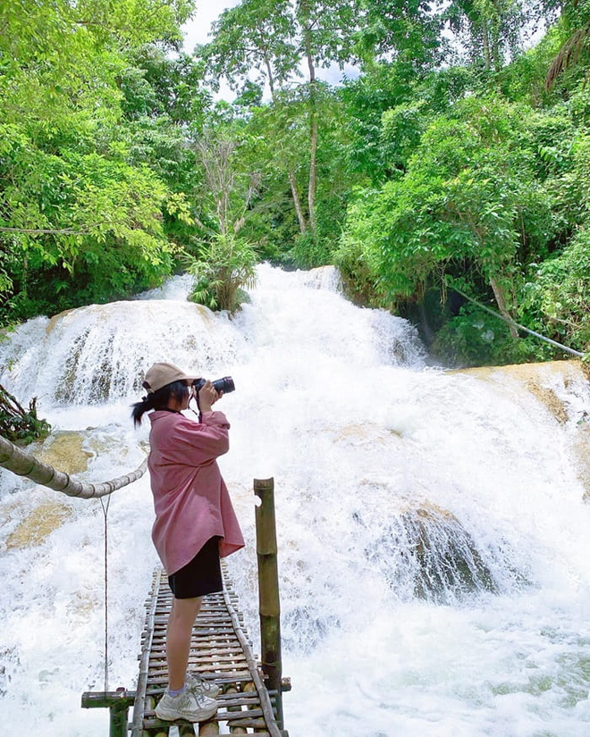 Nằm trong khu bảo tồn thiên nhiên Pù Luông, 1 địa điểm là nàng thơ giữa đại ngàn” vừa dữ dội vừa dịu êm, chỉ cách Hà Nội 3 tiếng lái xe - Ảnh 5.