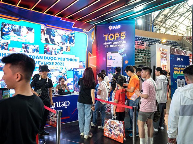 9Pay xuất hiện nổi bật tại Vietnam GameVerse, thu hút hơn 7000 lượt khách ghé thăm gian hàng - Ảnh 2.
