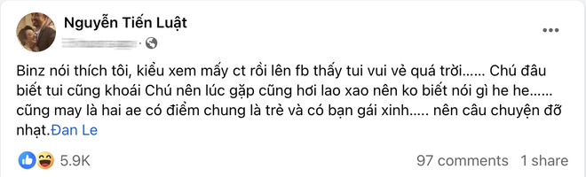 Binz bị 1 nam diễn viên làm lộ chuyện tham gia Anh trai vượt ngàn chông gai? - Ảnh 3.