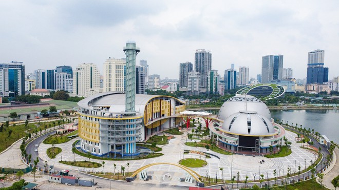 Ngắm Cung thiếu nhi ngh&igrave;n tỉ hiện đại ở H&agrave; Nội - Ảnh 4.