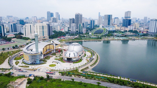 Ngắm Cung thiếu nhi ngh&igrave;n tỉ hiện đại ở H&agrave; Nội - Ảnh 1.