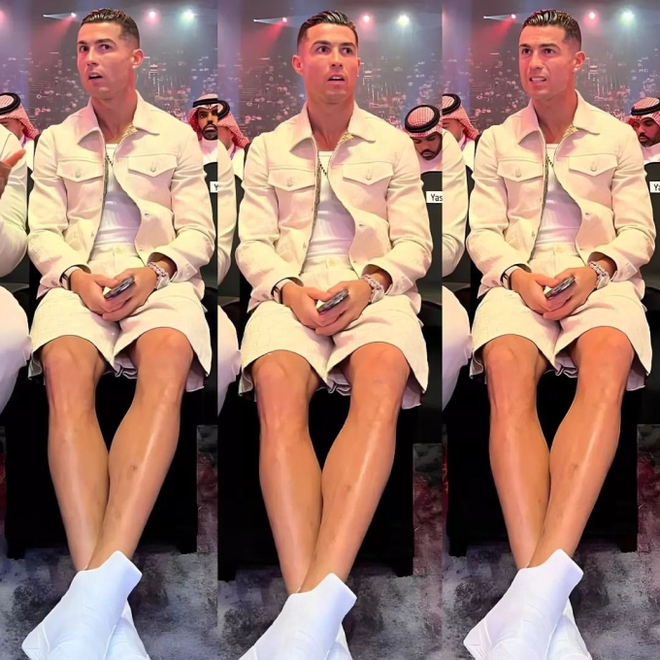 Ronaldo đi xe 13 tỷ, đeo đồng hồ 38 tỷ đi dự sự kiện, không ngờ vẫn bị đám đông la ó - Ảnh 2.