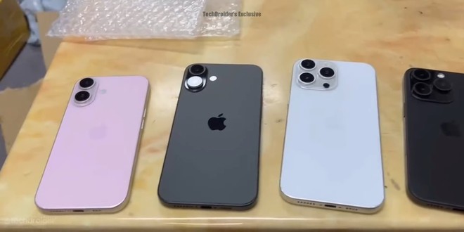 Ảnh thực tế m&ocirc; h&igrave;nh iPhone 16 v&agrave; iPhone 16 Pro Max: Sang xịn, m&agrave;u sắc đẹp! - Ảnh 1.