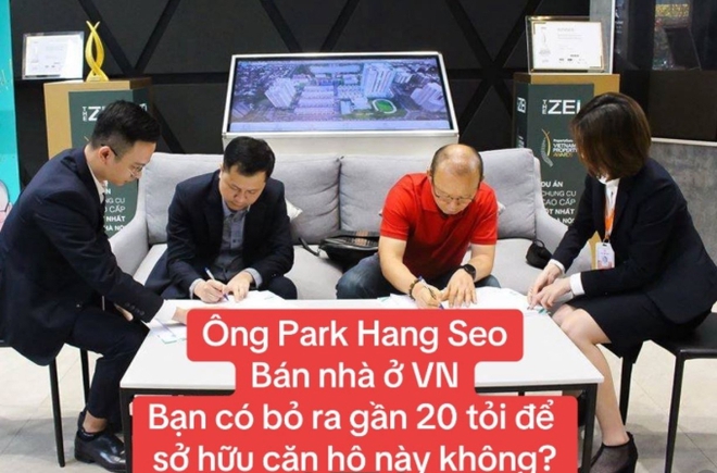 Căn penthouse của ông Park Hang-seo được rao bán 18 tỉ trên mạng có gì? - Ảnh 1.