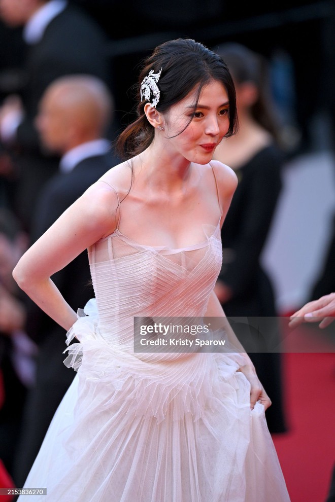 Cuối cùng Getty Images cũng đổ ảnh bắt trọn nhan sắc Han So Hee tại Cannes, nhưng sao thảm họa khó tin thế này? - Ảnh 3.