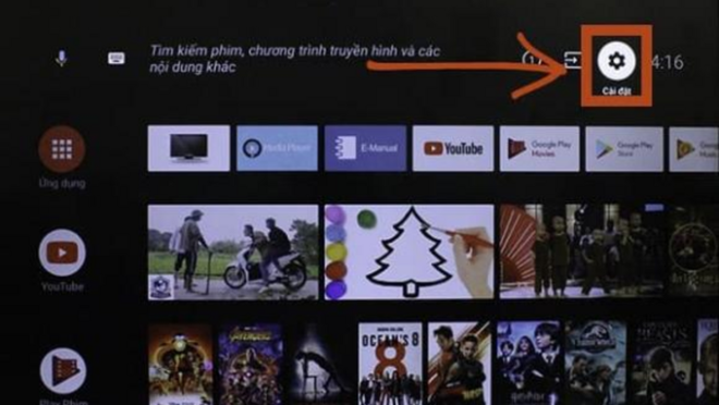 Tivi thông minh trong gia đình