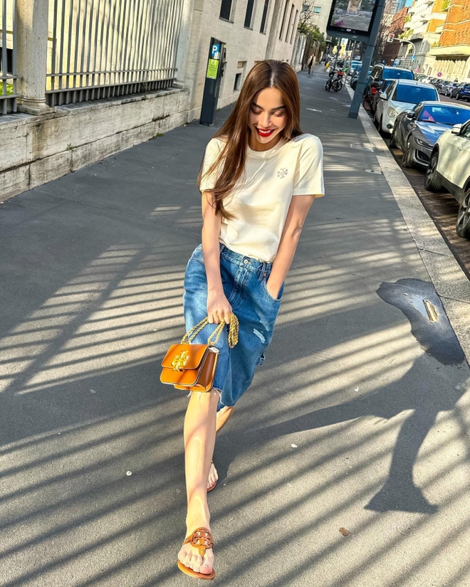 Chìa khóa mặc đẹp ở tuổi 40 của Hồ Ngọc Hà chính là trang phục màu trắng - Ảnh 4.