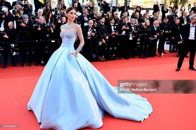 Thảm đỏ Cannes ngày 9: Hoa hậu Pia Wurtzbach hóa Cinderella, nữ ca sĩ hạng A tái xuất sau phốt quát tháo nhân viên - Ảnh 3.