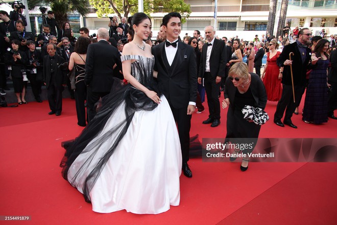Thảm đỏ Cannes ngày 11: Bình An - Phương Nga lần đầu đổ bộ, đỉnh nhất là siêu mẫu Coco Rocha và Á hậu Hoàn vũ! - Ảnh 2.