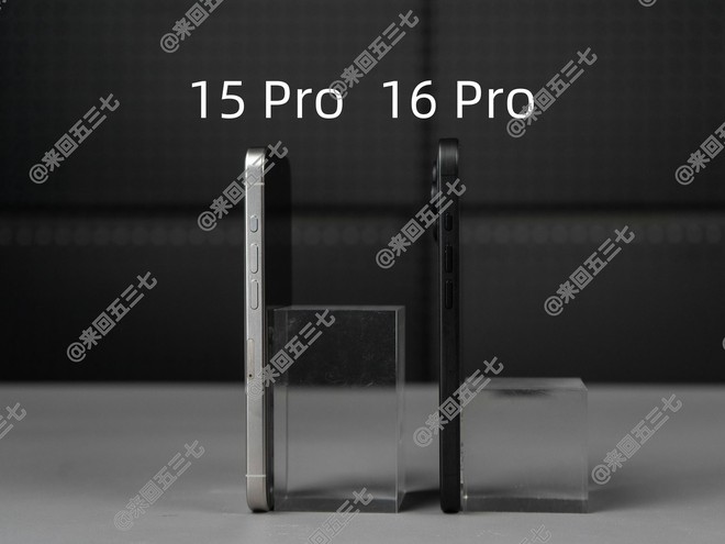 Lộ ảnh thực tế iPhone 16 Pro đọ dáng iPhone 15 Pro, chỉ iFan mới nhận ra điều khác biệt! - Ảnh 2.