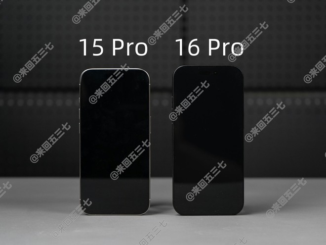 Lộ ảnh thực tế iPhone 16 Pro đọ dáng iPhone 15 Pro, chỉ iFan mới nhận ra điều khác biệt! - Ảnh 1.