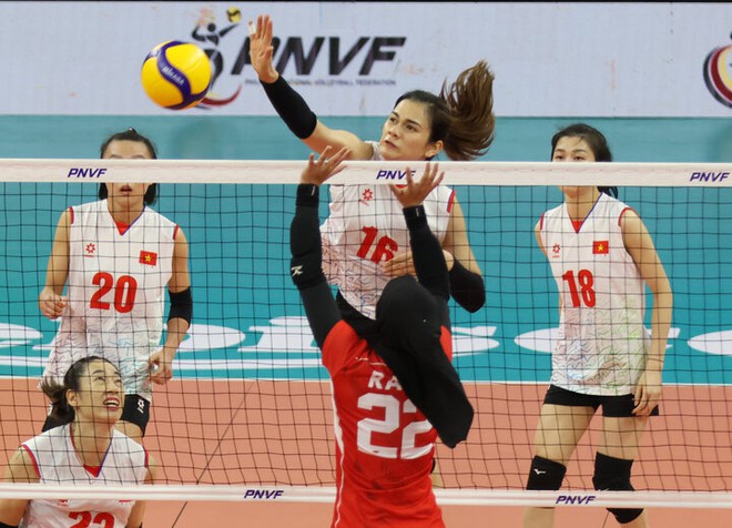 Thắng Australia, tuyển Việt Nam vào chung kết bóng chuyền nữ AVC Challenge Cup - Ảnh 1.