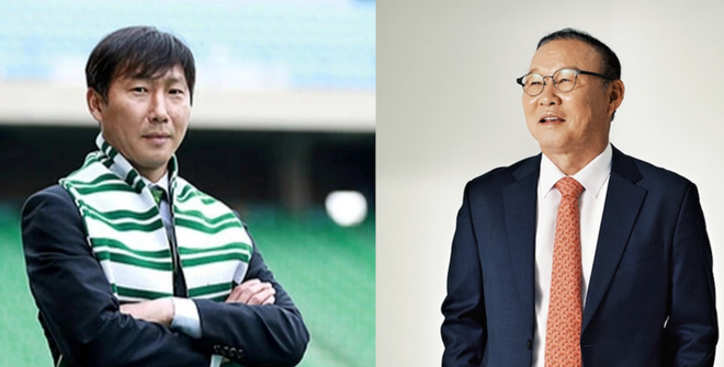 HLV Kim Sang-sik có chung công ty đại diện với ông Park Hang Seo - Ảnh 1.