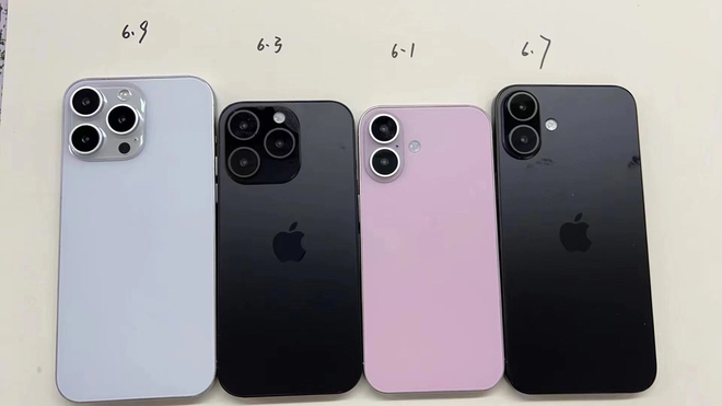 4 mẫu iPhone 16 bất ngờ rò rỉ ảnh thực tế, thiết kế camera khác lạ gây chú ý! - Ảnh 1.
