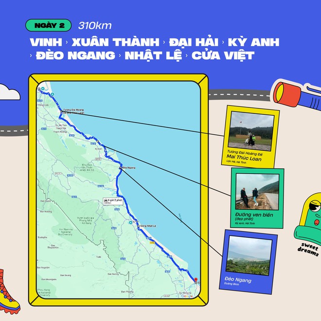 Phát hiện cung đường xuyên Việt độc đáo: Toàn đường biển đẹp, đi qua hàng loạt điểm du lịch nổi tiếng - Ảnh 3.