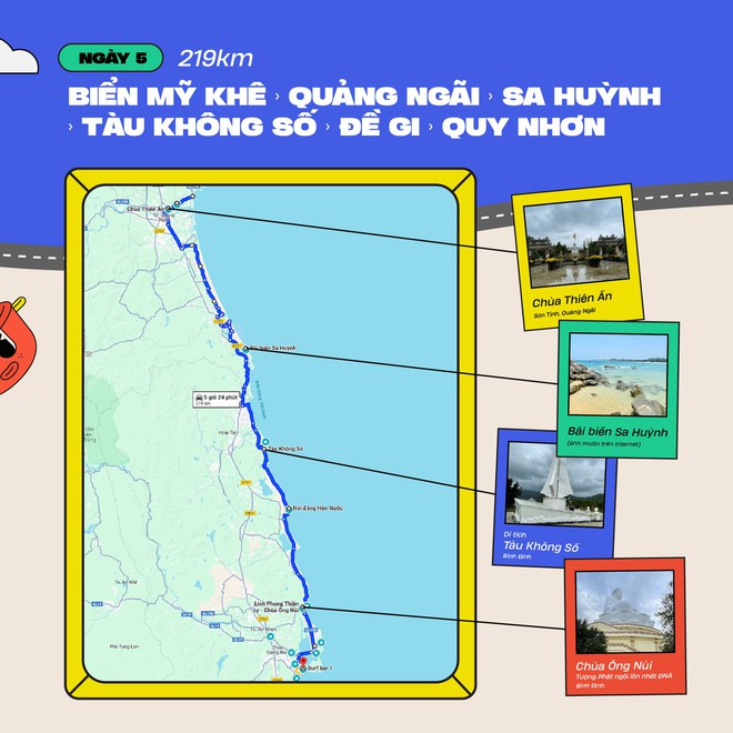 Phát hiện cung đường xuyên Việt độc đáo: Toàn đường biển đẹp, đi qua hàng loạt điểm du lịch nổi tiếng - Ảnh 6.