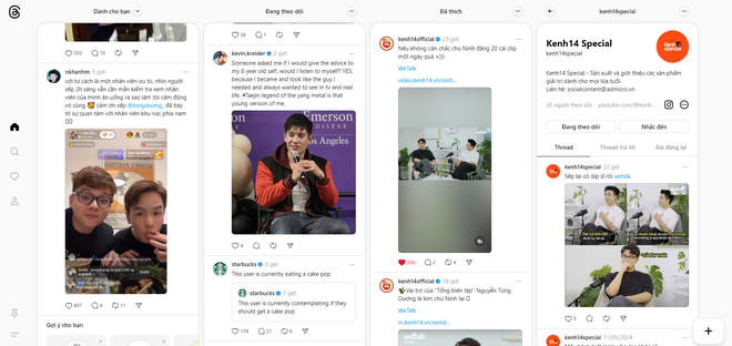 Threads cập nhật giao diện mới, chơi quá đã! - Ảnh 1.