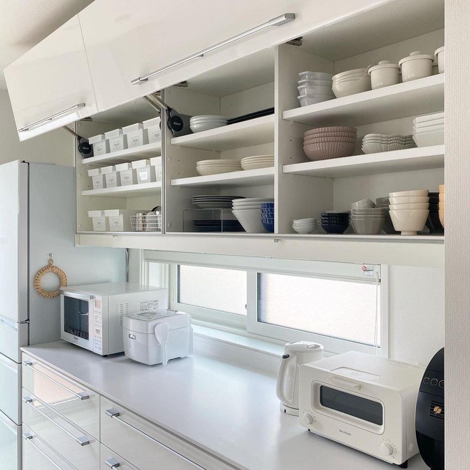 Căn bếp của 3 bà nội trợ Nhật Bản cực kỳ gọn gàng và có khả năng lưu trữ tuyệt vời - Ảnh 11.
