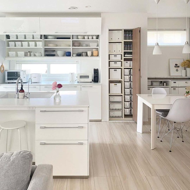 Căn bếp của 3 bà nội trợ Nhật Bản cực kỳ gọn gàng và có khả năng lưu trữ tuyệt vời - Ảnh 8.