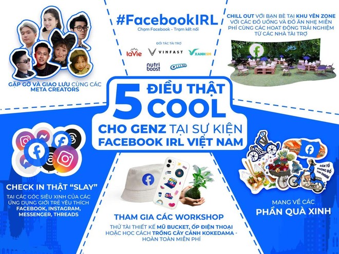 Sự kiện Facebook IRL tại Việt Nam: Học cách làm video triệu view, mẹo chơi Threads từ Meichann, Phúc Thành, Thanh Thanh Huyền... - Ảnh 4.