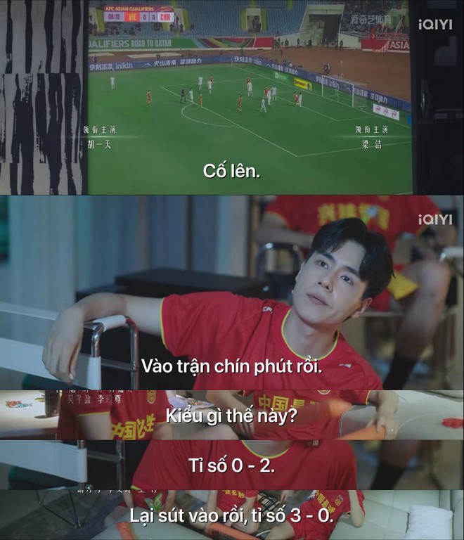Đội tuyển bóng đá Việt Nam bất ngờ làm cameo ở phim ngôn tình Hoa ngữ, tái hiện khoảnh khắc kinh điển 2 năm trước? - Ảnh 3.