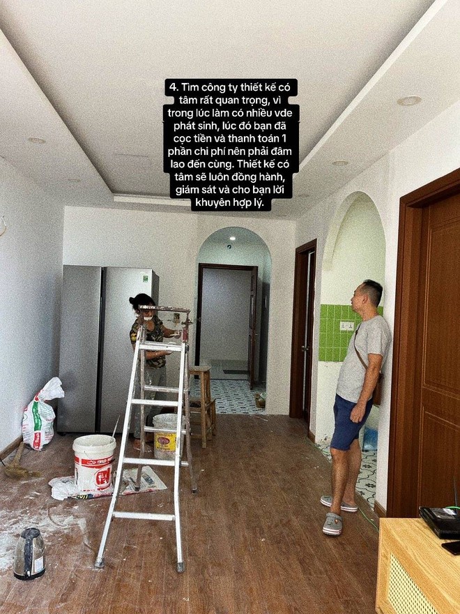 Kinh nghiệm hay khi cải tạo chung cư cũ của gia đình ở Hà Nội, bổ ích cho ai có nhu cầu cải tạo nhà - Ảnh 5.